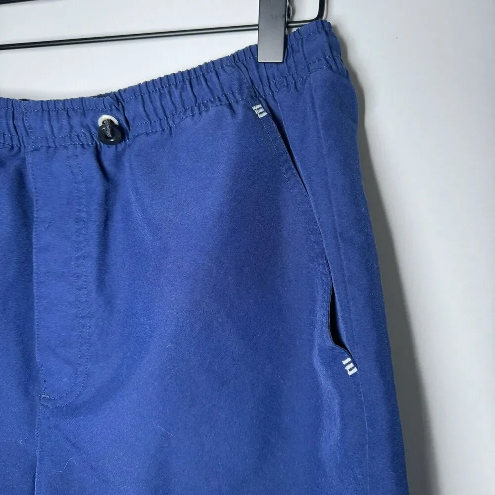 Vintage Y2K Adidas Mens Small Blue Cargo Pockets‎ Sport Shorts 2001 Athleisure